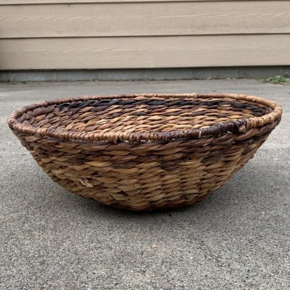 Market Bazaar Round Woven Bowls - Picture 1 of 4